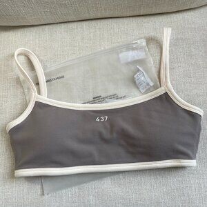 437 The Micro Bra / Clay Mask-Cream Size S (NWT)